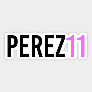 Sergio Perez 11 Design Sticker